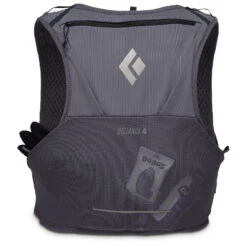 Black Diamond Distance 4 Hydration Vest - Trail Running Backpack -Outdoor Equipment black diamond distance 4 hydration vest trail running backpack detail 6