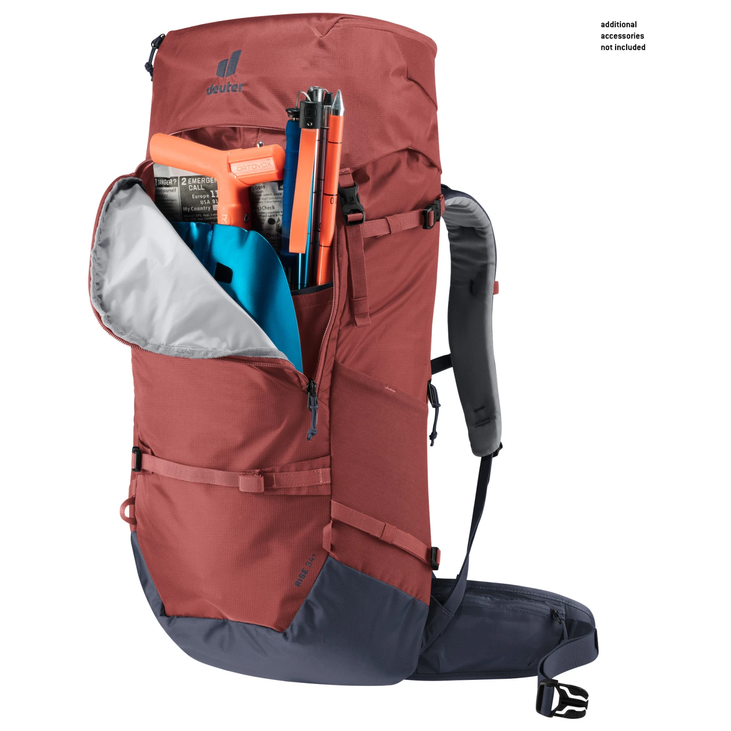Deuter Rise 34+ - Mountaineering Backpack 10 Deuter Rise 34+ - Mountaineering Backpack - Image 10
