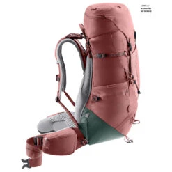 Deuter Women's Aircontact Lite 35 + 10 SL - Walking Backpack -Outdoor Equipment deuter womens aircontact lite 35 10 sl walking backpack detail 3