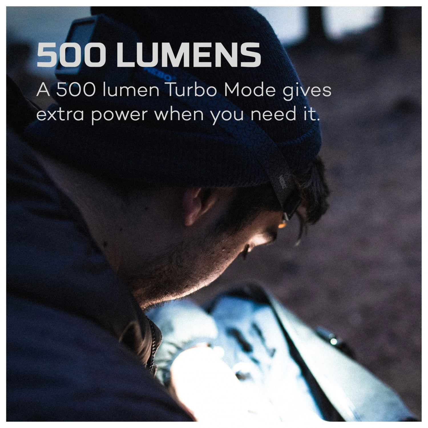 NEBO Einstein 500 - Head Torch 2 NEBO Einstein 500 - Head Torch - Image 2