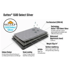 Outwell Event Lounge XL - Group Tent 17 Outwell Event Lounge XL - Group Tent -Outdoor Equipment outwell event lounge xl group tent detail 9