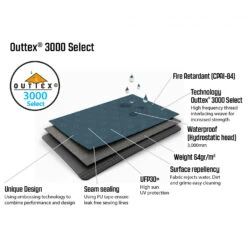 Outwell Springwood 4SG - 4-person Tent -Outdoor Equipment outwell springwood 4sg 4 person tent detail 8
