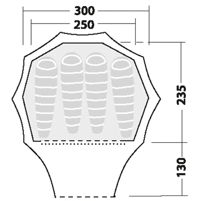 Robens Fairbanks - 4-person Tent 3 Robens Fairbanks - 4-person Tent - Image 3