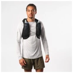 Salomon Active Skin 8 Set - Running Vest -Outdoor Equipment salomon active skin 8 set running vest detail 4