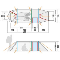 Tatonka Alaska 2.235 PU - 2-person Tent 23 Tatonka Alaska 2.235 PU - 2-person Tent -Outdoor Equipment tatonka alaska 2235 pu 2 person tent detail 12